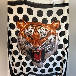 Zara Animal Print Scarf